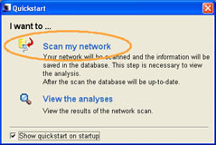 Scan het netwerk